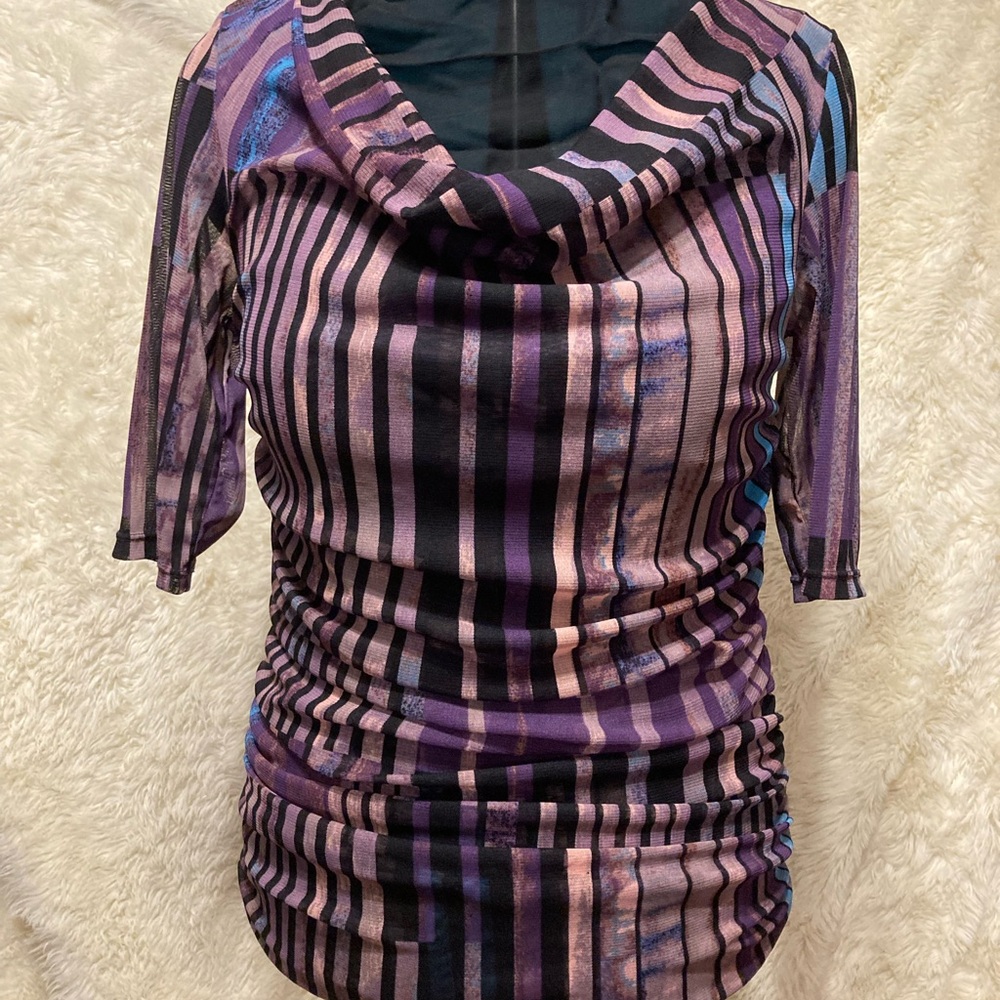 MEXX Metropolitan sheer 3/4 sleeved Tunic